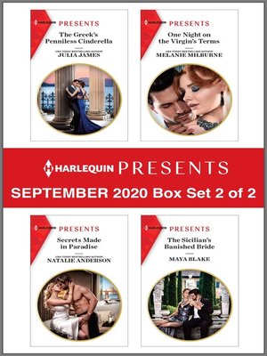 cover image of Harlequin Presents--September 2020--Box Set 2 of 2
